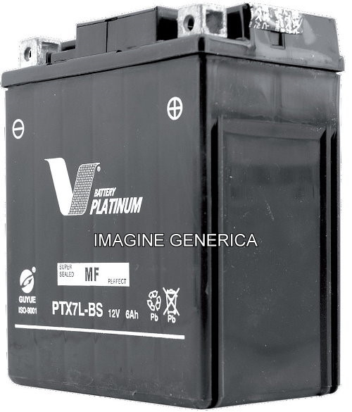 Acumulator moto V Platinum, marca Vicma, cod 12N12A-4A-1 Acumulator moto V Platinum, marca Vicma, cod 12N12A-4A-1