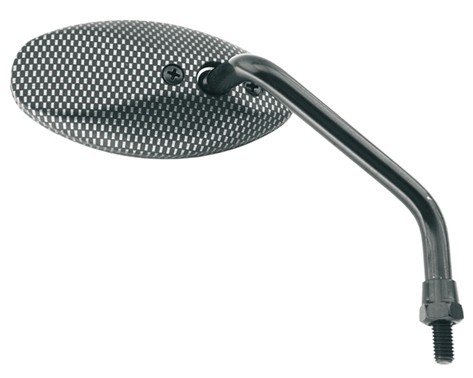 Oglinda universala dreapta, carbon mat, cod E-532 D
