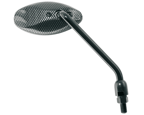 Oglinda universala dreapta, carbon stralucitor, cod E-59 D