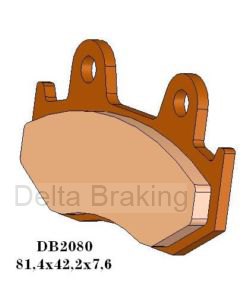 Placute de frana MZ/MUZ 125 S Mantiz 05-07, fata, DB2080 RD-N2