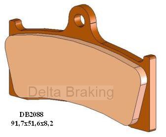 Placute de frana BUELL S1 Lightning/S3 Thunderbolt 98-02, fata,