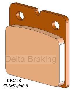 Placute de frana BMW 100 K LT 88-91, fata, DB2108 RD-N2