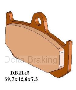 Placute de frana MVAGUSTA 1000 F4 (Nissin c.) 04-06, spate, DB21