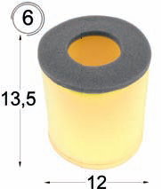 Filtru de aer Suzuki, cod 10017