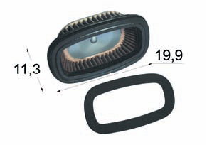 Filtru de aer Honda, cod 8704