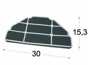Filtru de aer Kawasaki, cod 8758