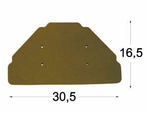 Filtru de aer Kawasaki, cod 8760