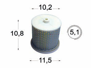 Filtru de aer Yamaha, cod 8796