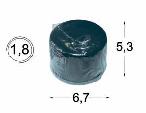 Filtru de ulei Yamaha, cod 9074