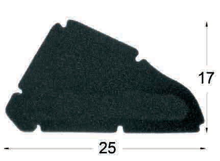 Filtru de aer Piaggio, cod 9183