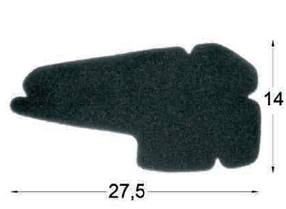 Filtru de aer Piaggio, cod 9206