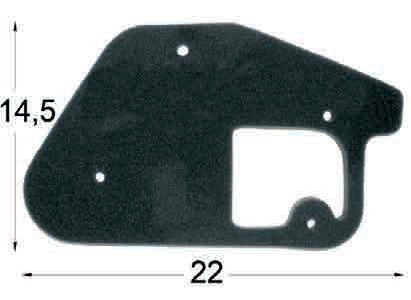 Filtru de aer MBK, cod 9224