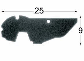 Filtru de aer Aprilia, cod 9522