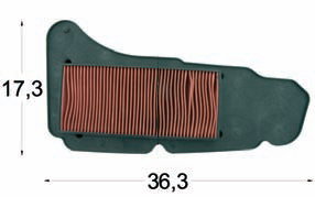 Filtru de aer Yamaha, cod 9593