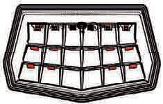 Lampa stop moto BMW, cod 12410